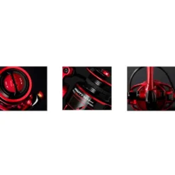 Crafty Red Inferno CRBK Rock Spinning Reel -Okuwa Shop cinnetic crafty red inferno crbk rock spinning reel 2