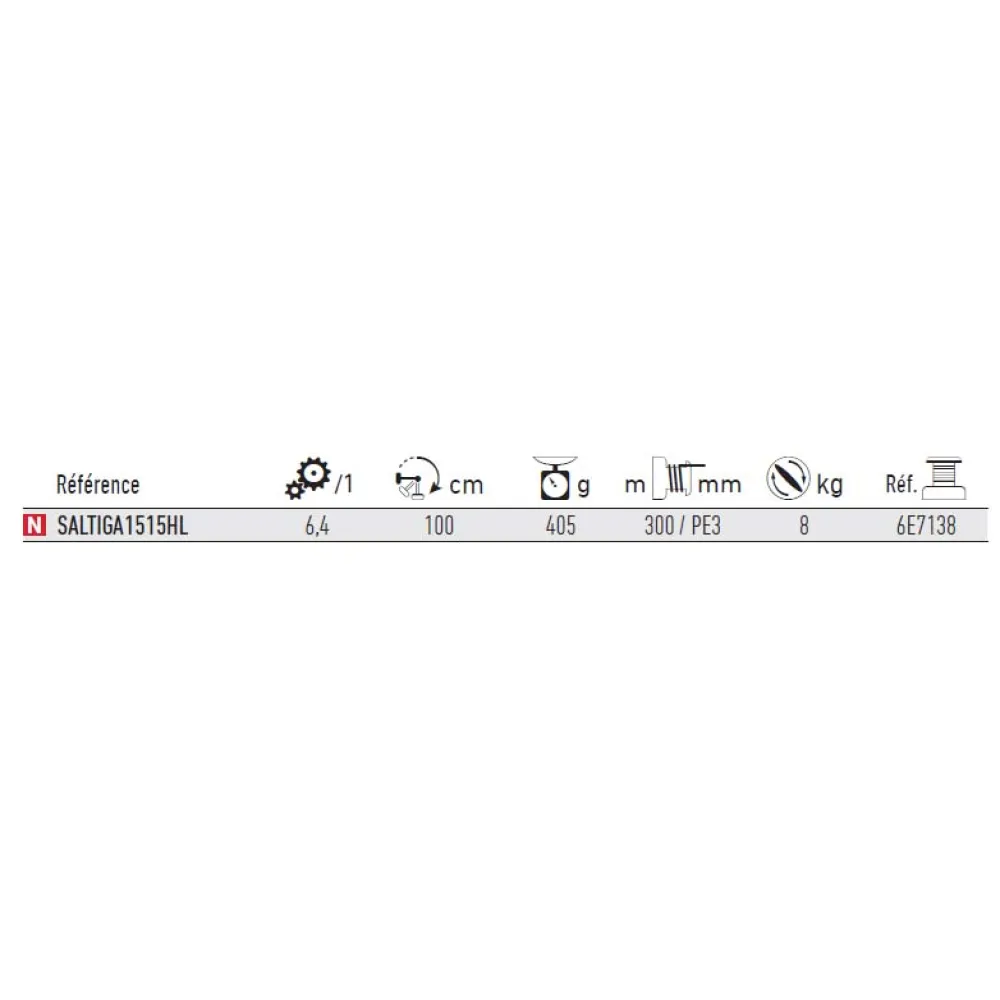 Daiwa Saltiga 2015 HL Baitcasting Reel 2 Daiwa Saltiga 2015 HL Baitcasting Reel - Image 2